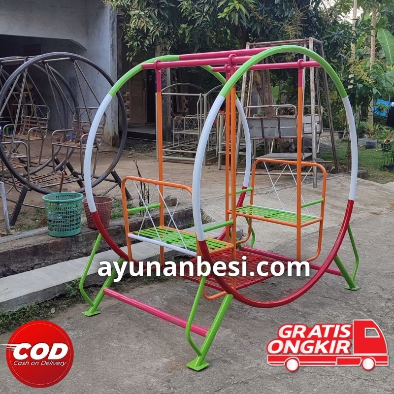 Desain Ayunan Besi Bulat